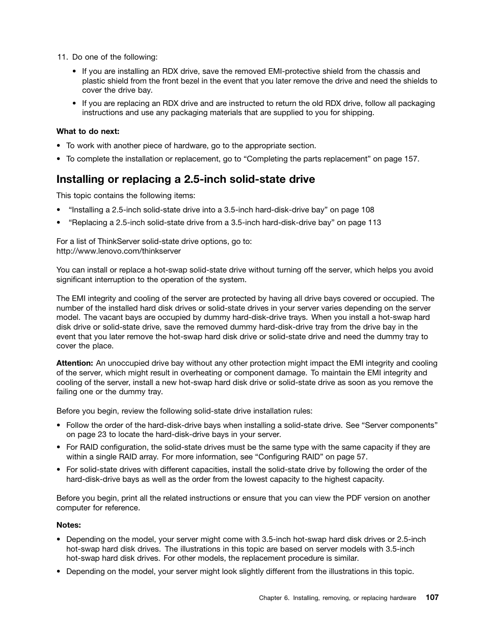 Lenovo ThinkServer TS440 User Manual | Page 119 / 196