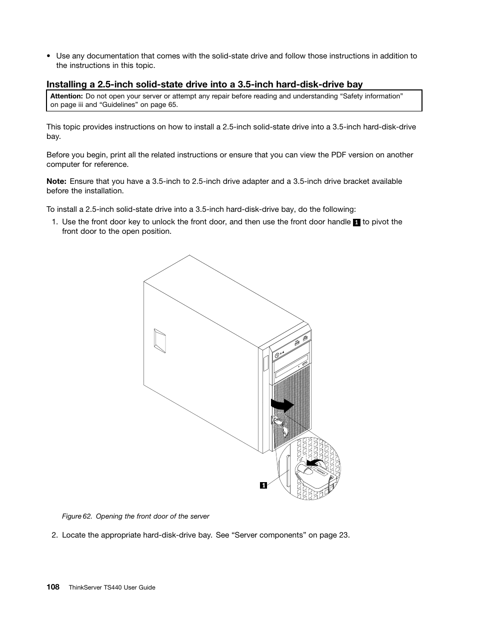 Lenovo ThinkServer TS440 User Manual | Page 120 / 196