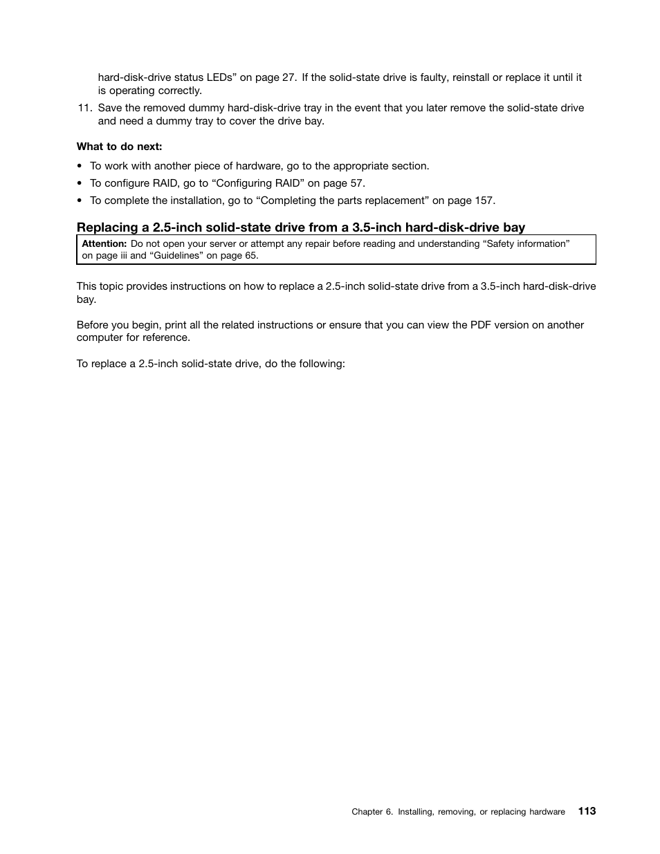 Lenovo ThinkServer TS440 User Manual | Page 125 / 196