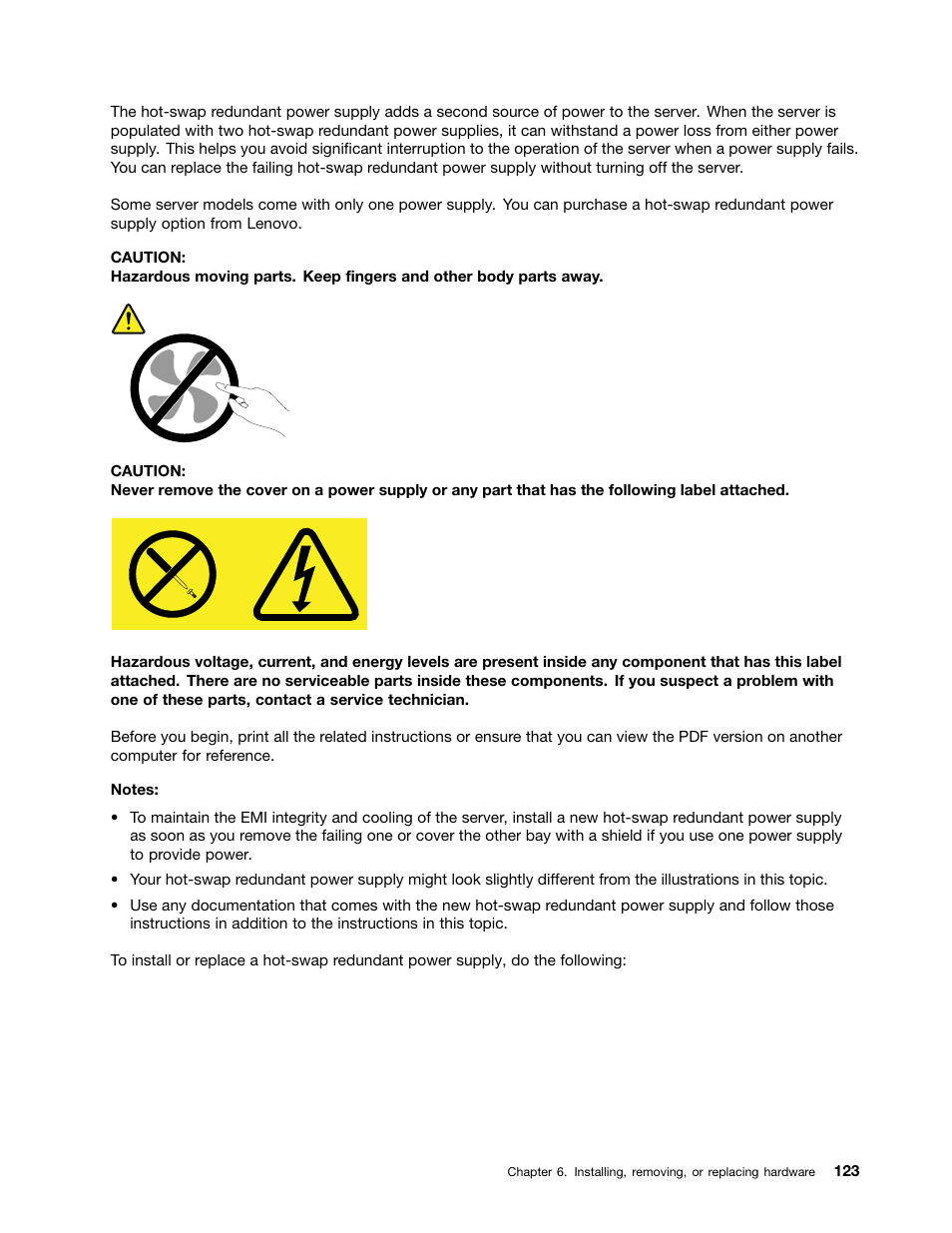 Lenovo ThinkServer TS440 User Manual | Page 135 / 196