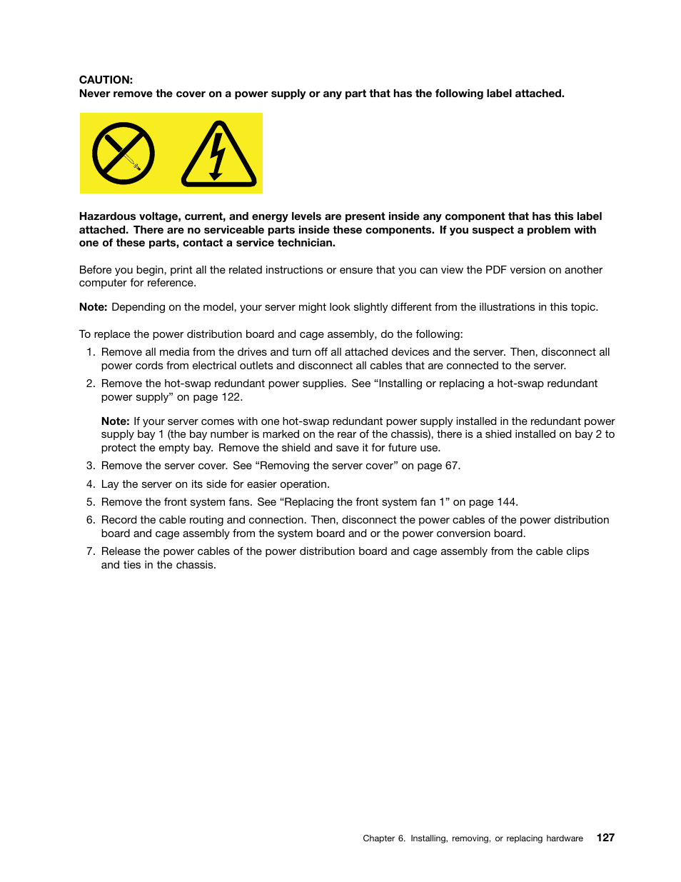 Lenovo ThinkServer TS440 User Manual | Page 139 / 196