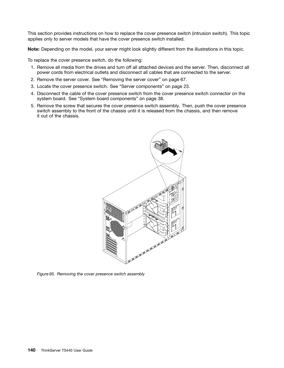 Lenovo ThinkServer TS440 User Manual | Page 152 / 196