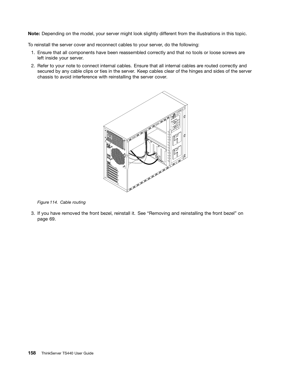 Lenovo ThinkServer TS440 User Manual | Page 170 / 196