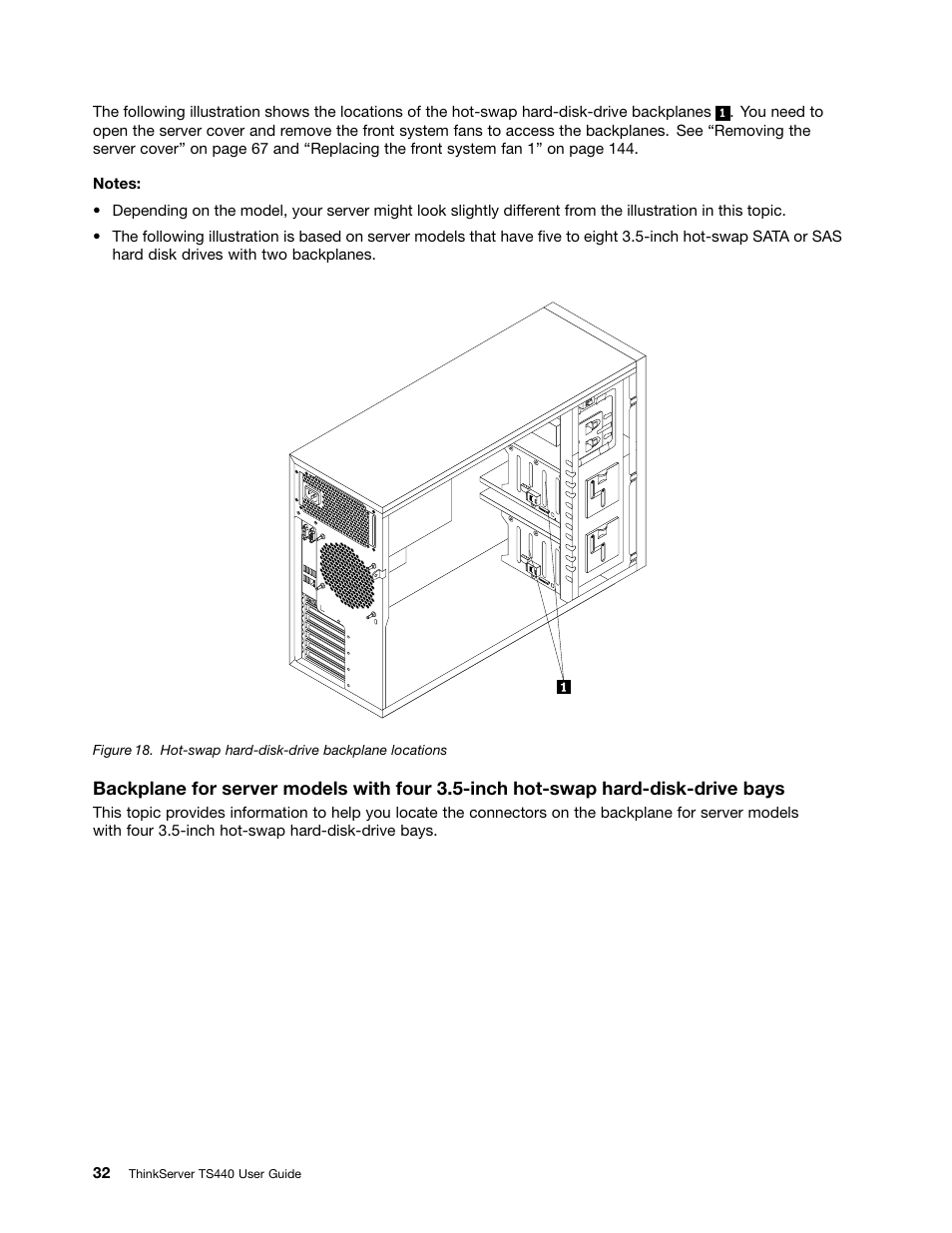 Lenovo ThinkServer TS440 User Manual | Page 44 / 196