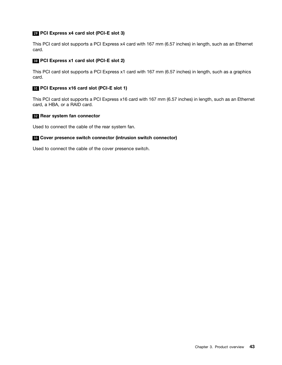 Lenovo ThinkServer TS440 User Manual | Page 55 / 196