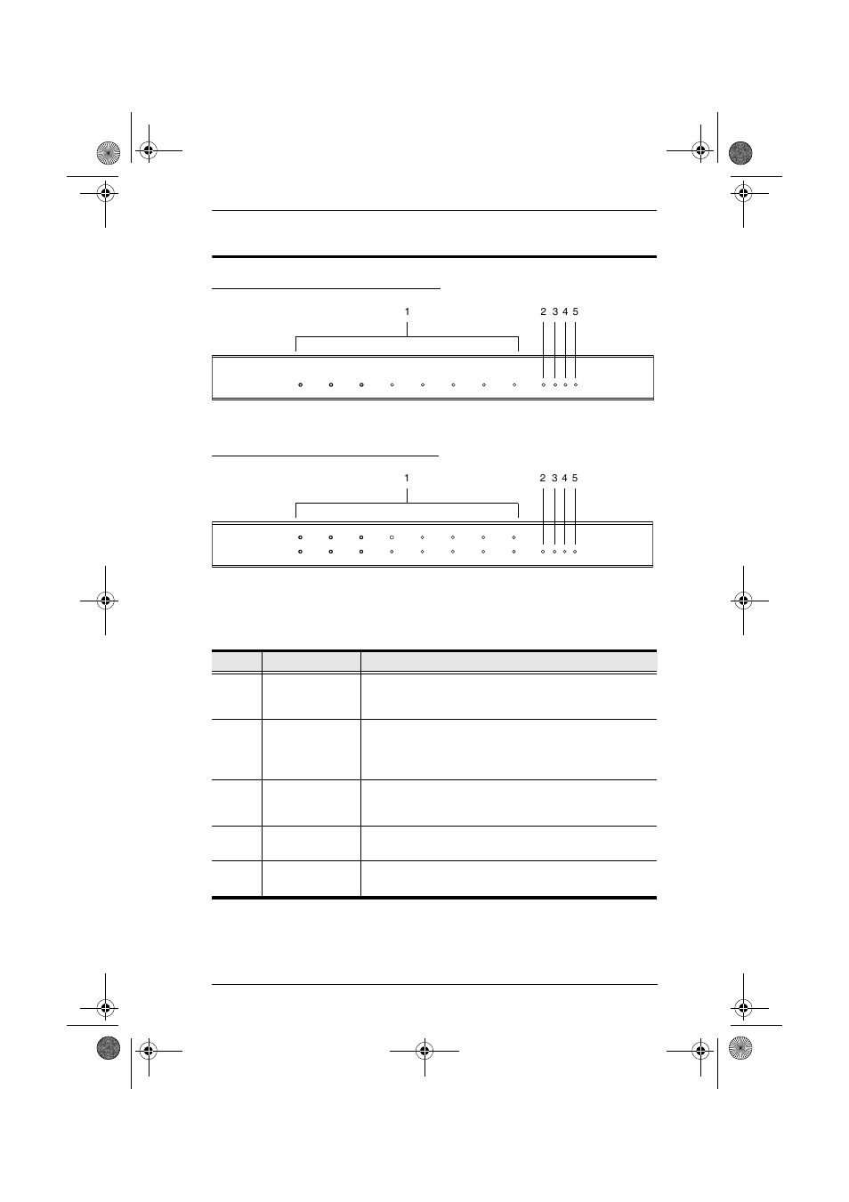 Components, Sn0108 / sn0108d front panel, Sn0116 / sn0116d front panel | ATEN NETTM SN0108 User Manual | Page 15 / 109
