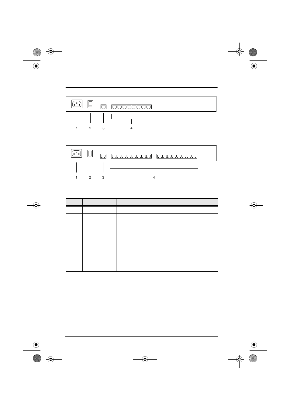 Sn0108 / sn0116 rear panel (ac power) | ATEN NETTM SN0108 User Manual | Page 16 / 109