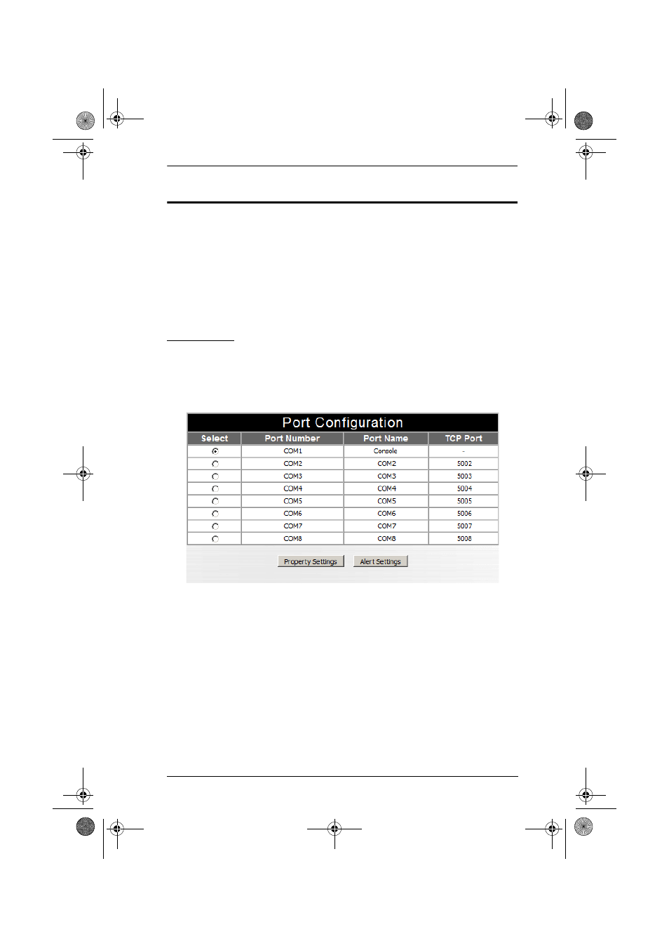 Device management configuration, Port config | ATEN NETTM SN0108 User Manual | Page 41 / 109