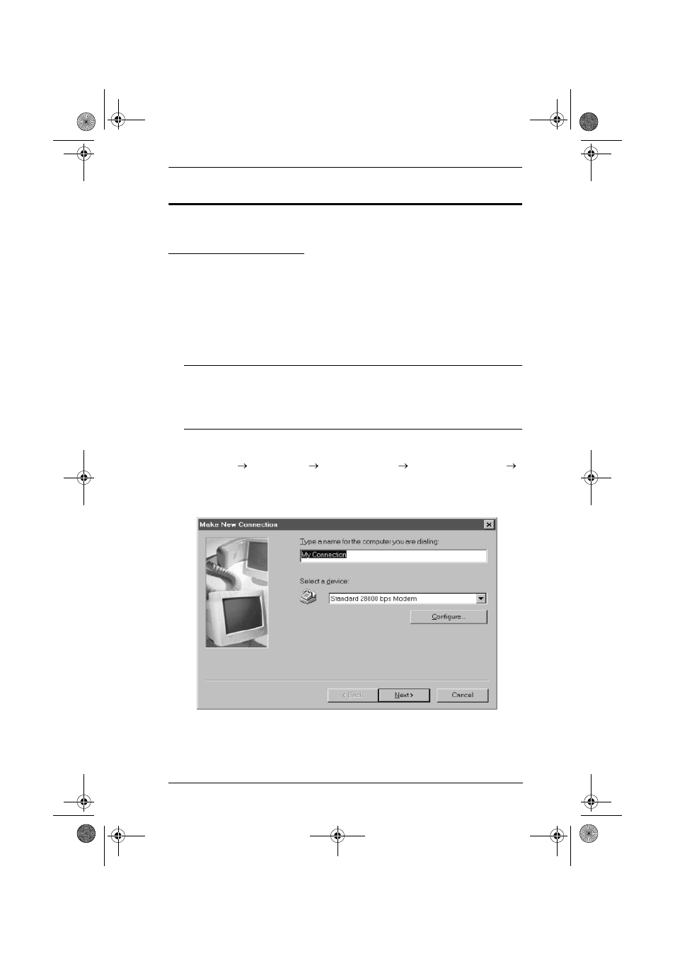 Ppp (dial in) connection, Direct ppp connection, Setup | ATEN NETTM SN0108 User Manual | Page 71 / 109