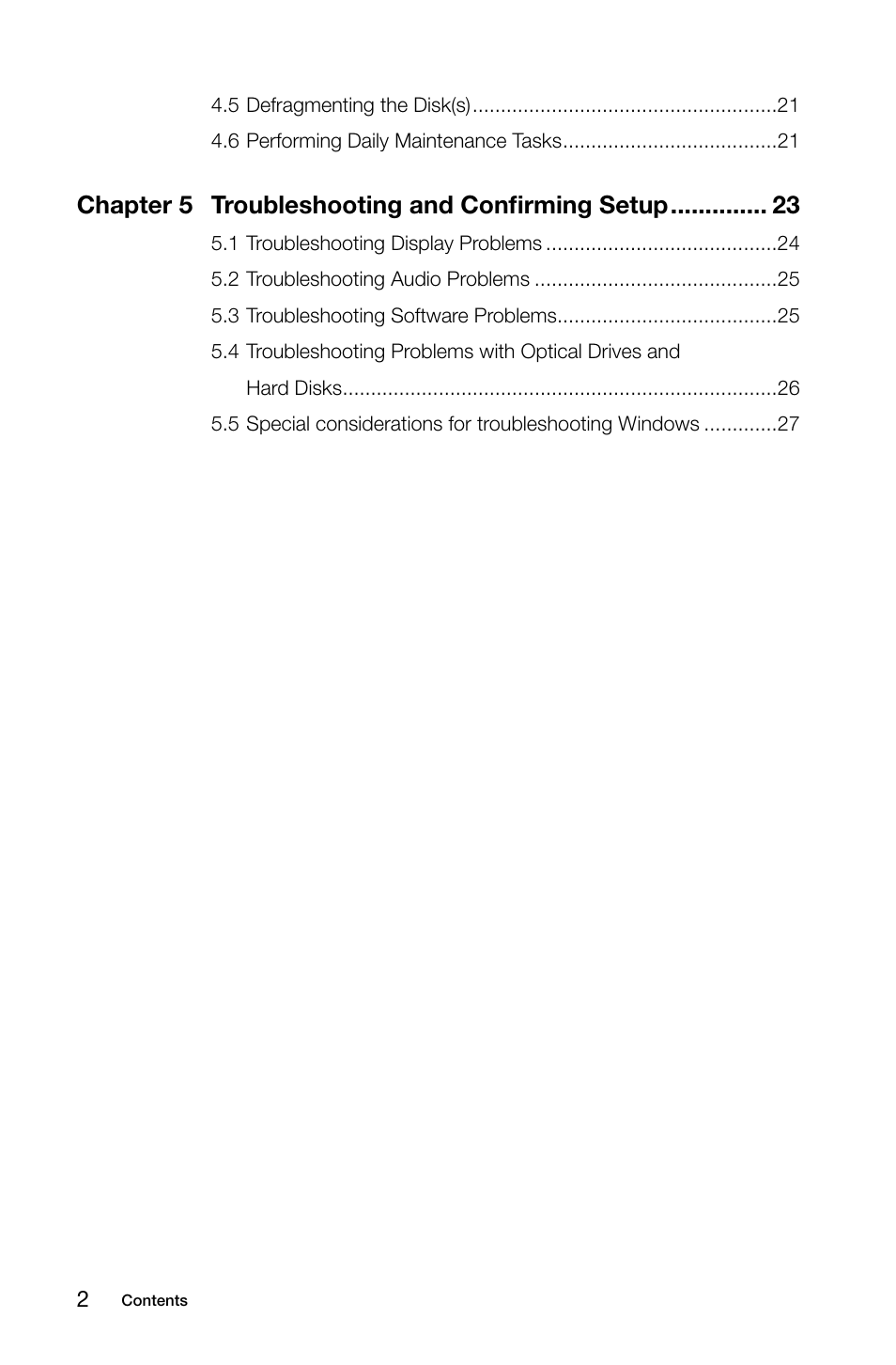 Chapter 5 troubleshooting and confirming setup | Lenovo C200 All-In-One User Manual | Page 5 / 33
