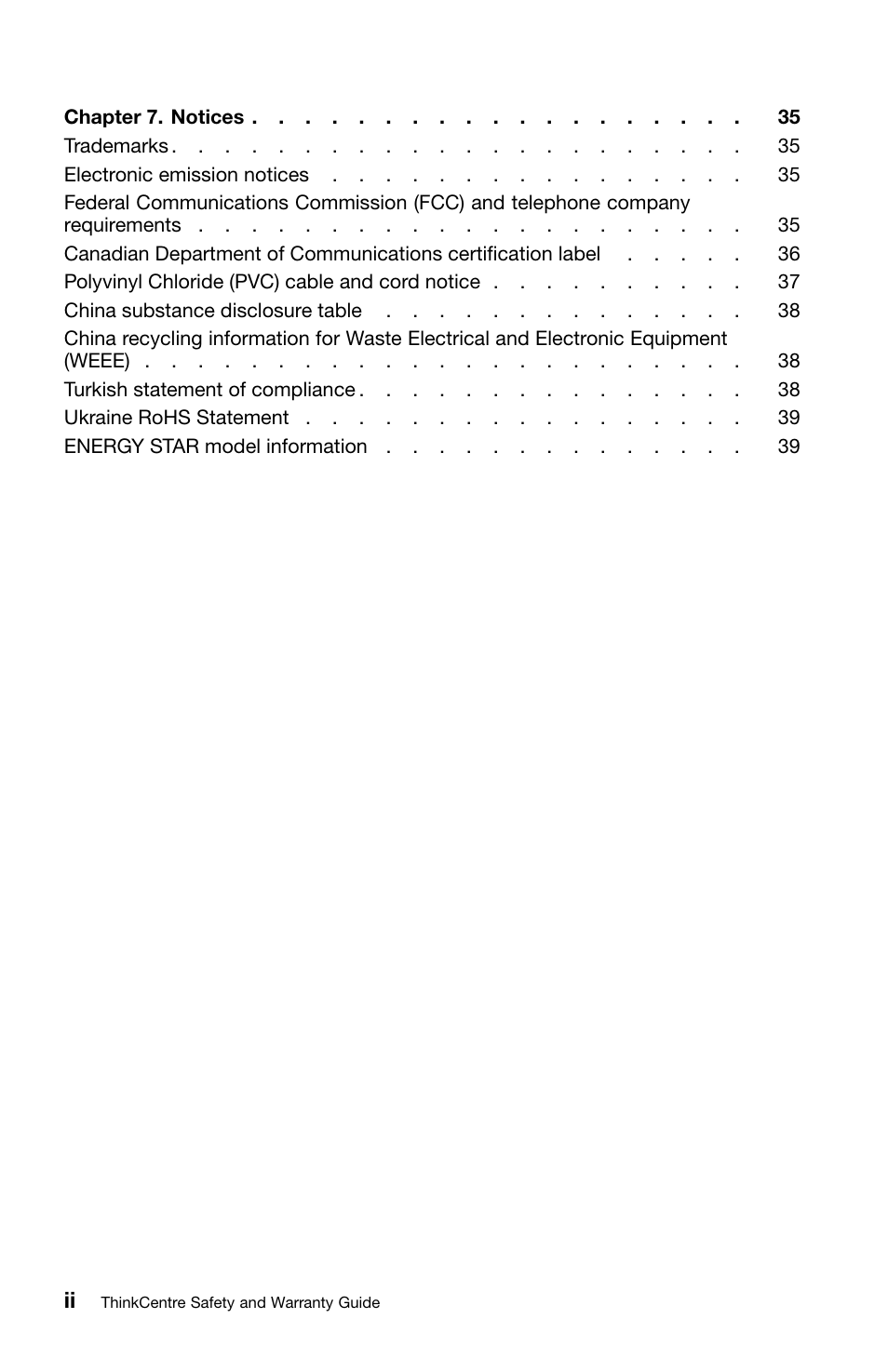 Lenovo ThinkCentre M82 User Manual | Page 4 / 230