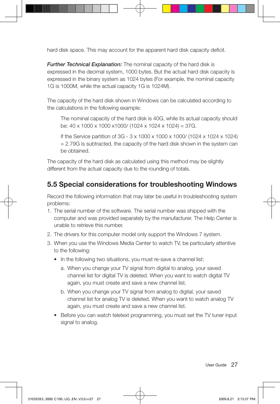 Lenovo 3000 C100 All-In-One User Manual | Page 32 / 33