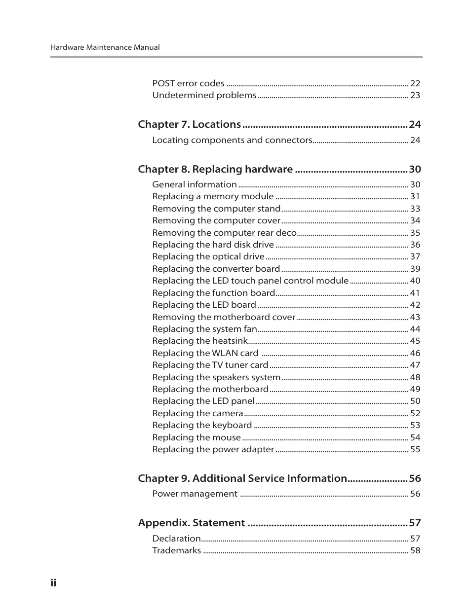 Lenovo C205 All-In-One User Manual | Page 2 / 60