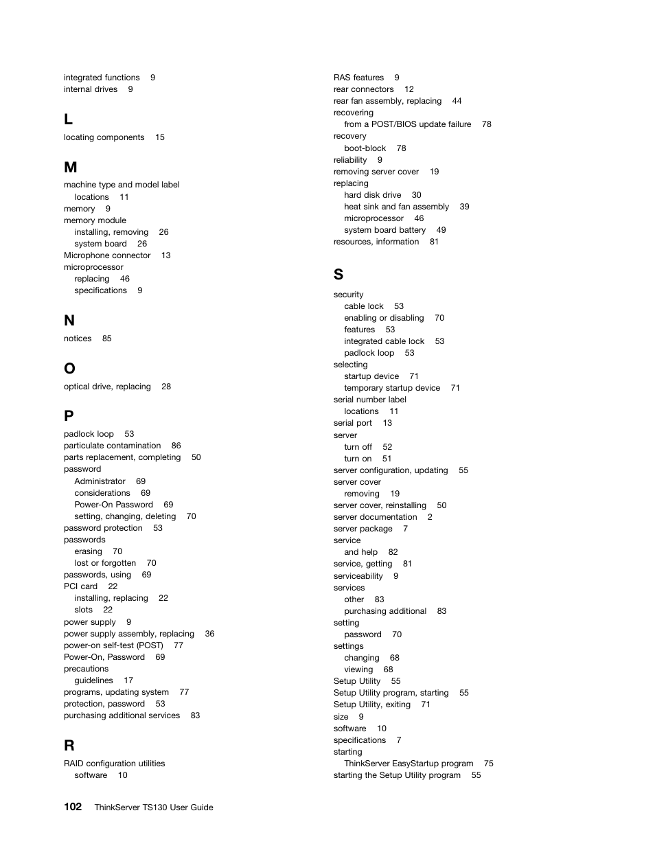 Lenovo ThinkServer TS130 User Manual | Page 114 / 118