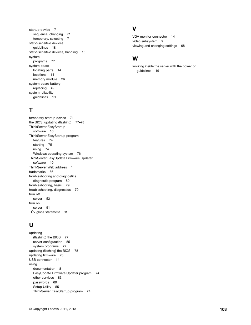 Lenovo ThinkServer TS130 User Manual | Page 115 / 118