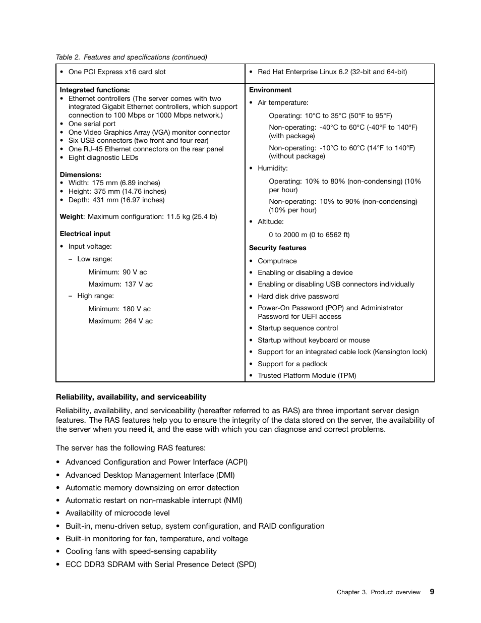 Lenovo ThinkServer TS130 User Manual | Page 21 / 118