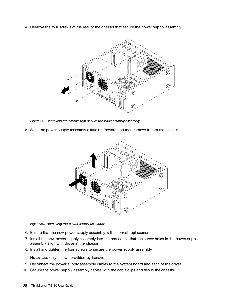 Lenovo ThinkServer TS130 User Manual | Page 50 / 118