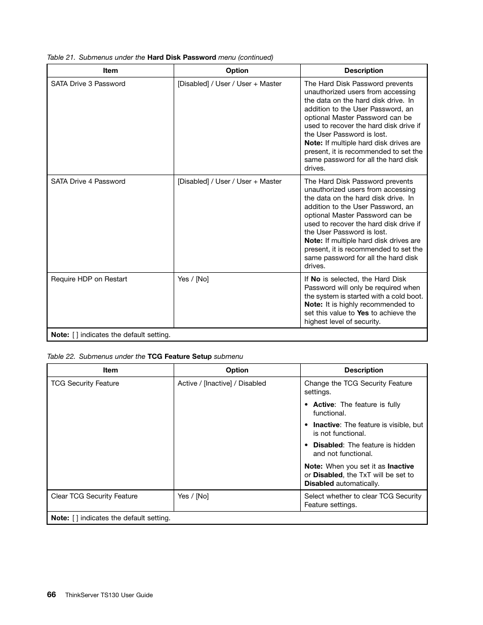 Lenovo ThinkServer TS130 User Manual | Page 78 / 118