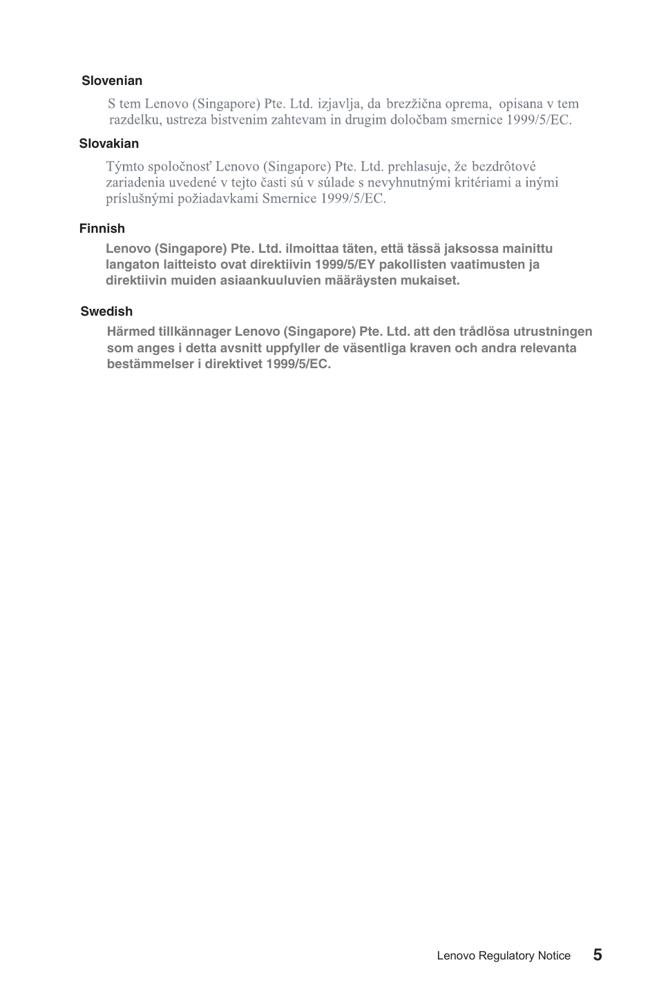Lenovo S310 All-in-One User Manual | Page 6 / 7