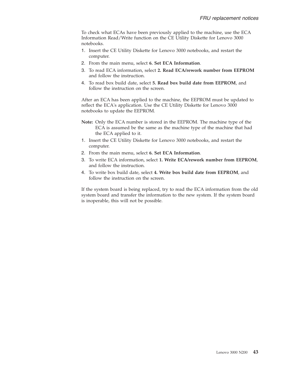 Lenovo 3000 N200 Notebook User Manual | Page 49 / 107