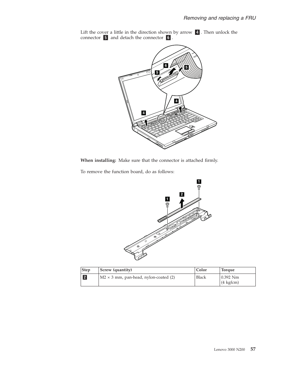 Lenovo 3000 N200 Notebook User Manual | Page 63 / 107