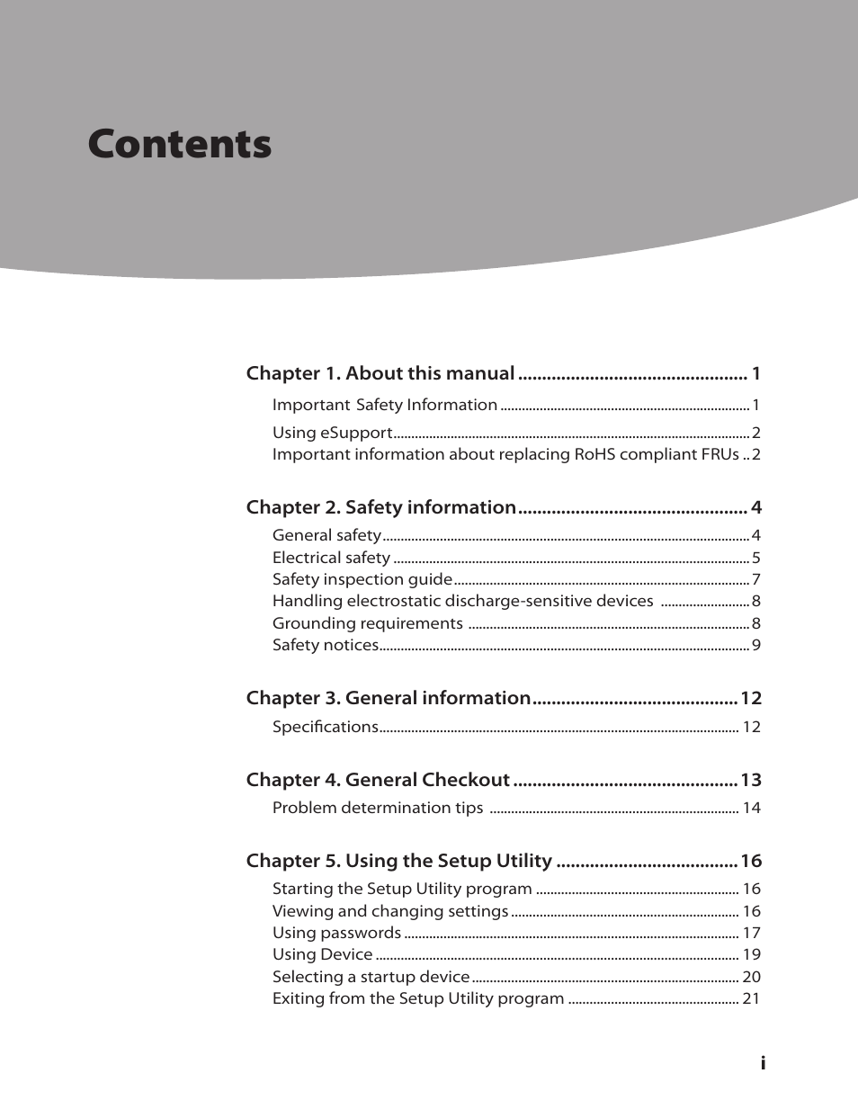 Lenovo 3000 C100 All-In-One User Manual | 52 pages