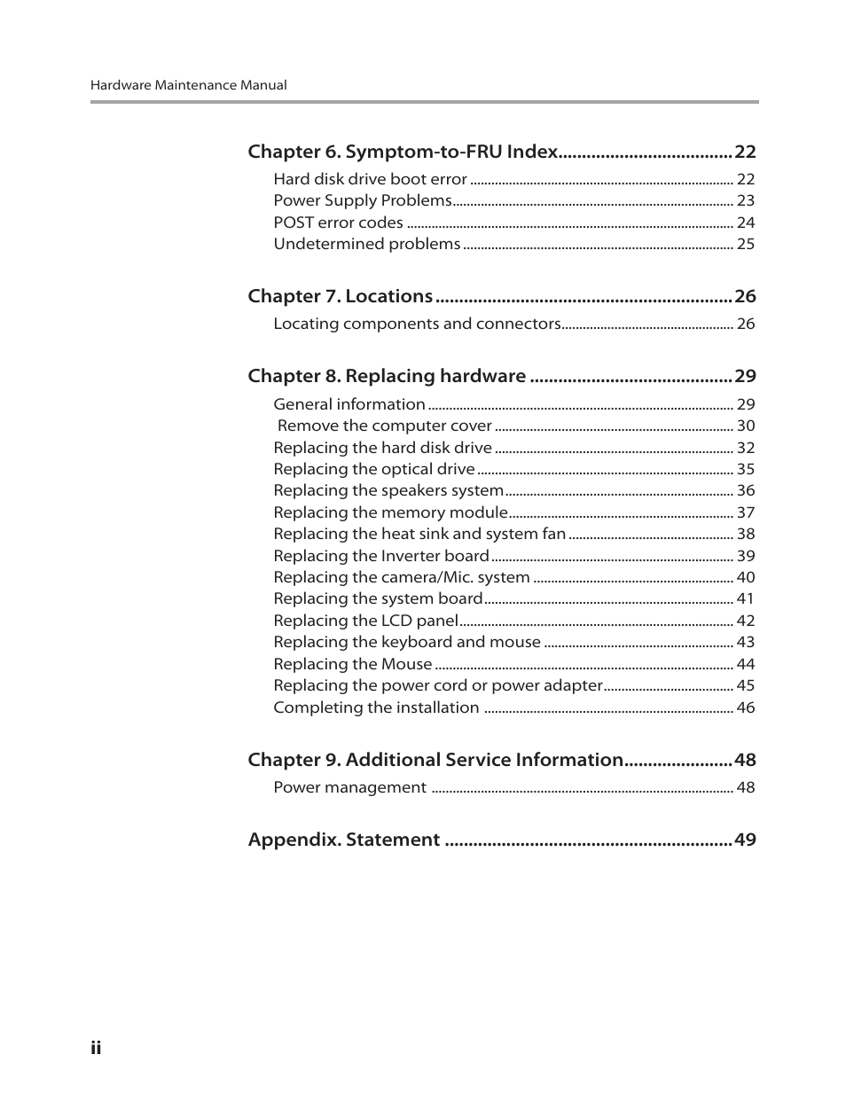 Lenovo 3000 C100 All-In-One User Manual | Page 2 / 52