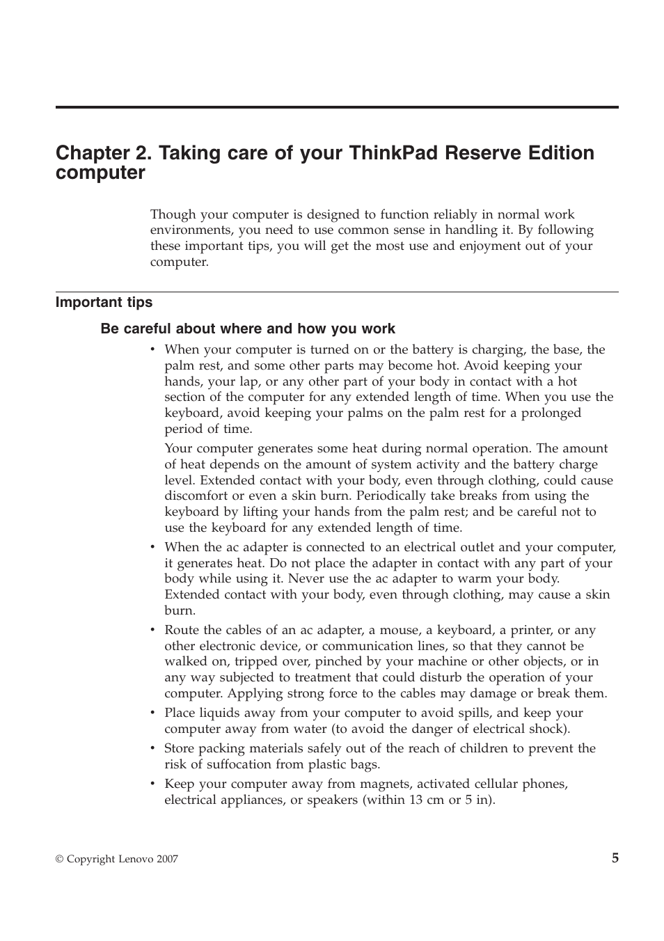 Lenovo ThinkPad Reserve Edition User Manual | Page 15 / 80