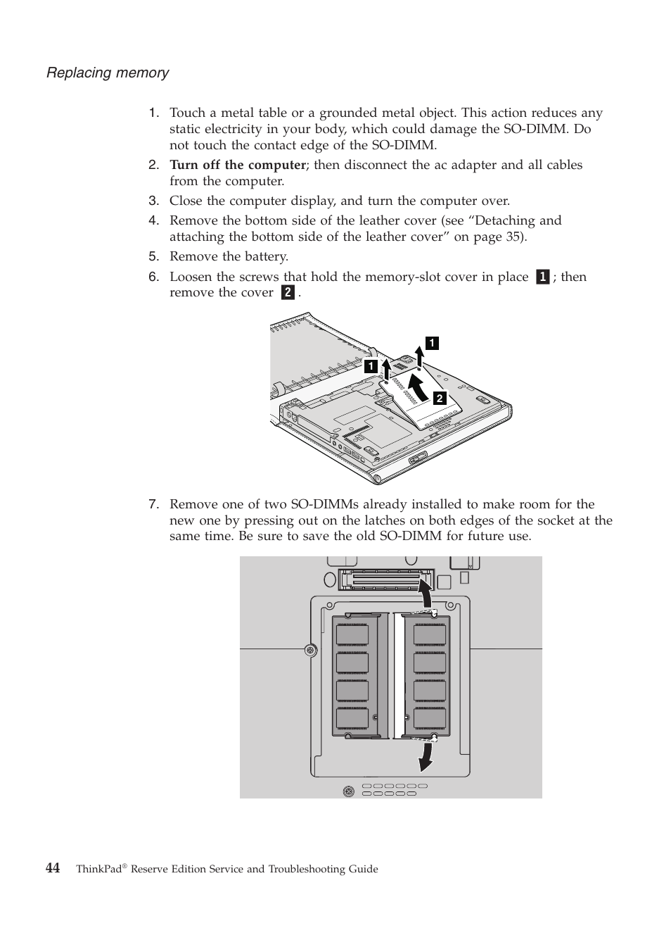 Lenovo ThinkPad Reserve Edition User Manual | Page 54 / 80