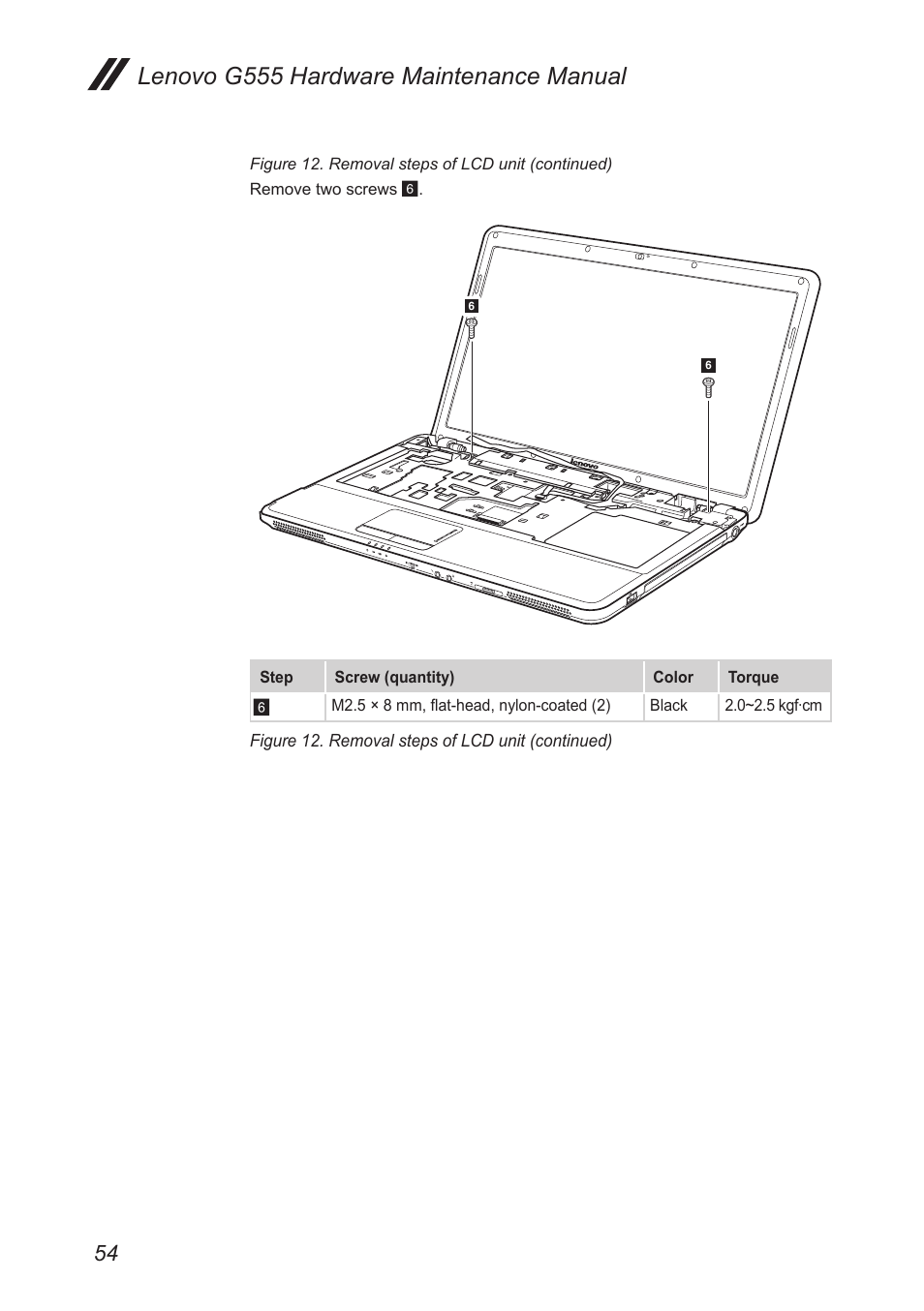 Lenovo g555 hardware maintenance manual | Lenovo G555 Notebook User Manual | Page 58 / 92