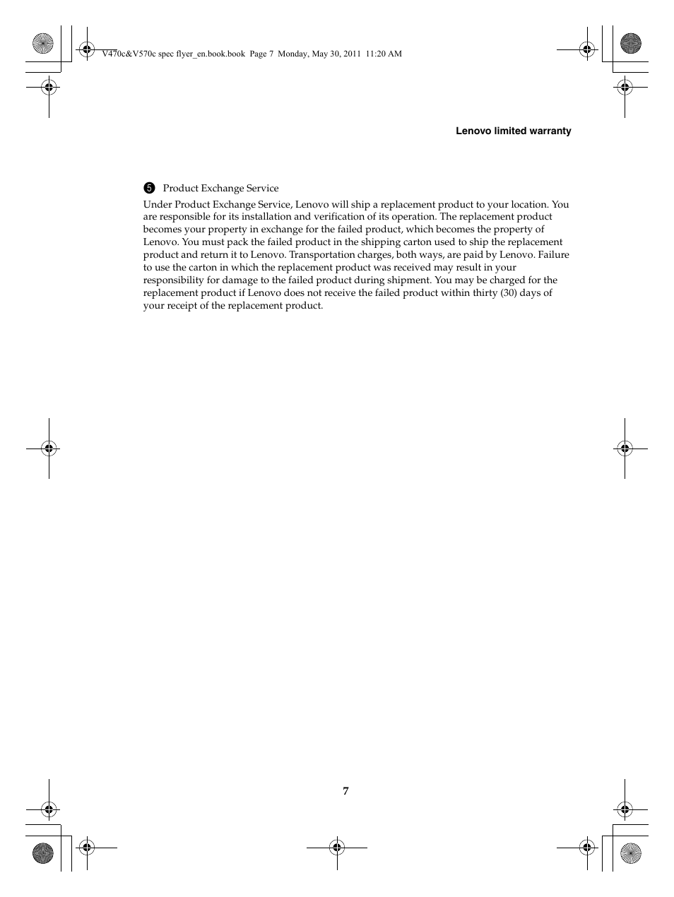 Lenovo V470c Notebook User Manual | Page 7 / 16