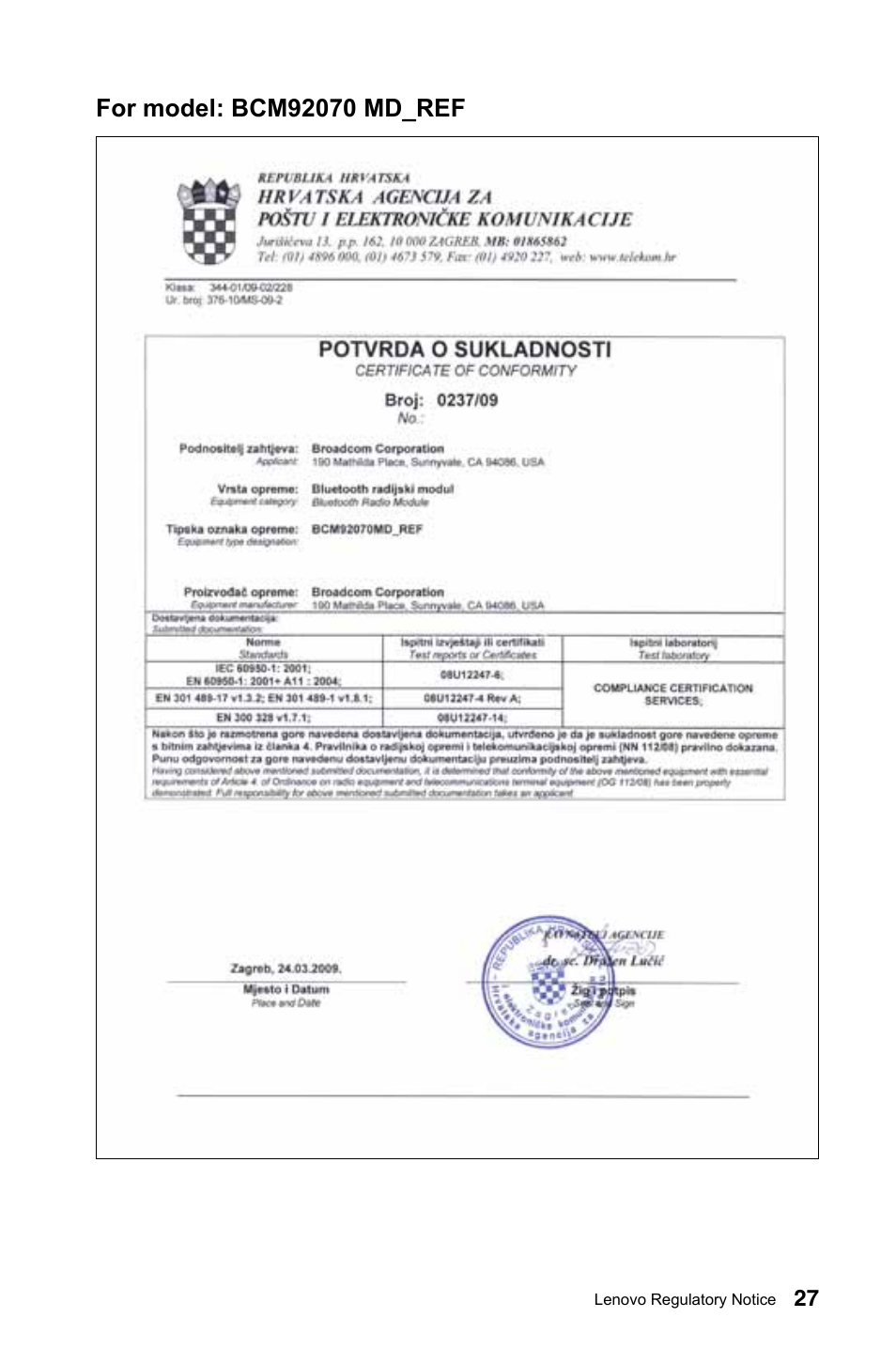 Lenovo IdeaCentre A720 User Manual | Page 28 / 29