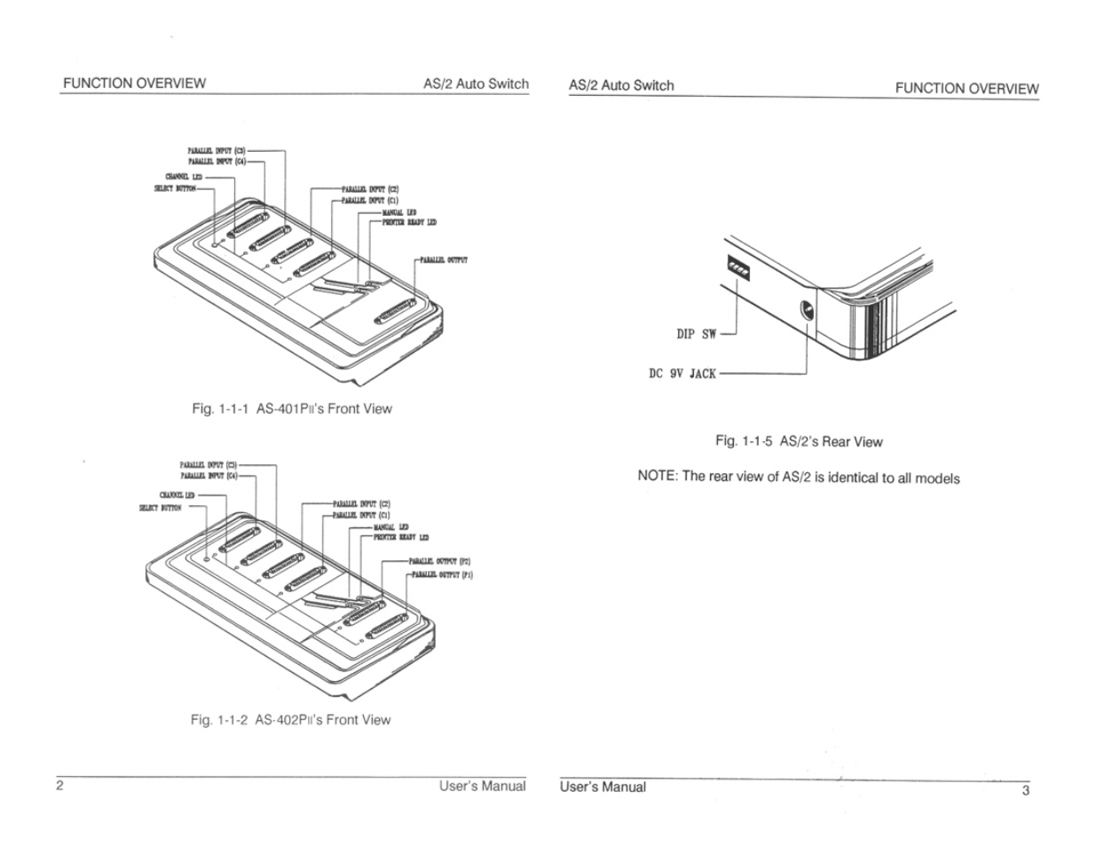 ATEN AS-402PII User Manual | Page 4 / 11
