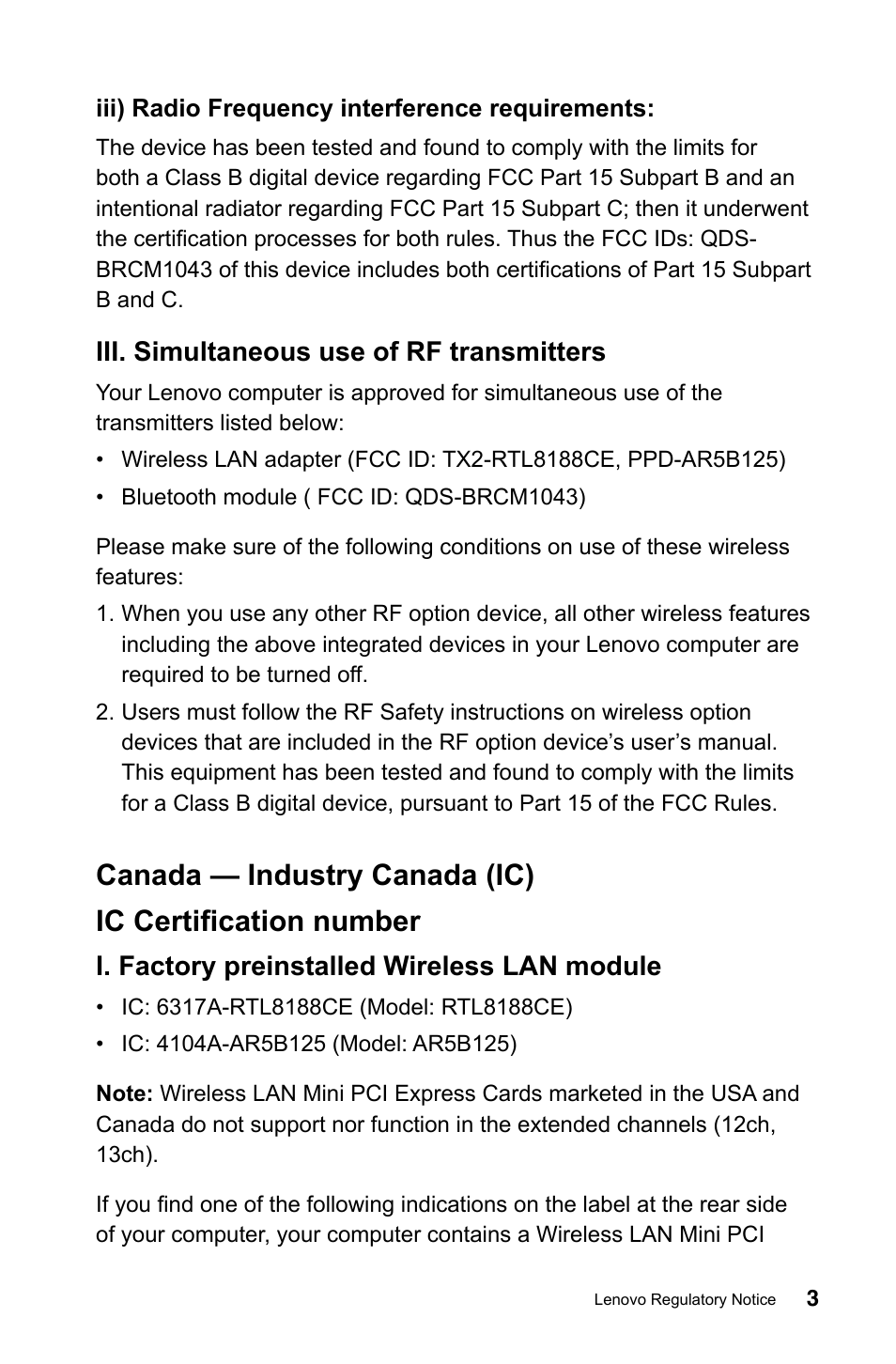 Lenovo IdeaCentre B540p User Manual | Page 4 / 35