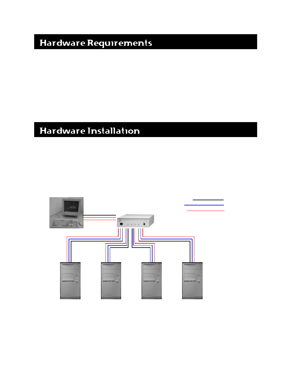 Dugzduh ,qvwdoodwlrq +dugzduh 5htxluhphqwv | ATEN CS-104 User Manual | Page 4 / 12