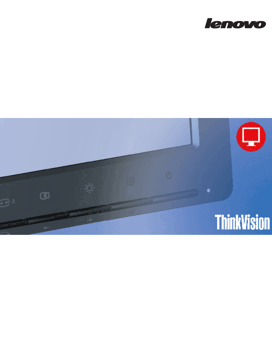 Lenovo ThinkVision LT2013p 19.5in LCD Monitor User Manual | 41 pages