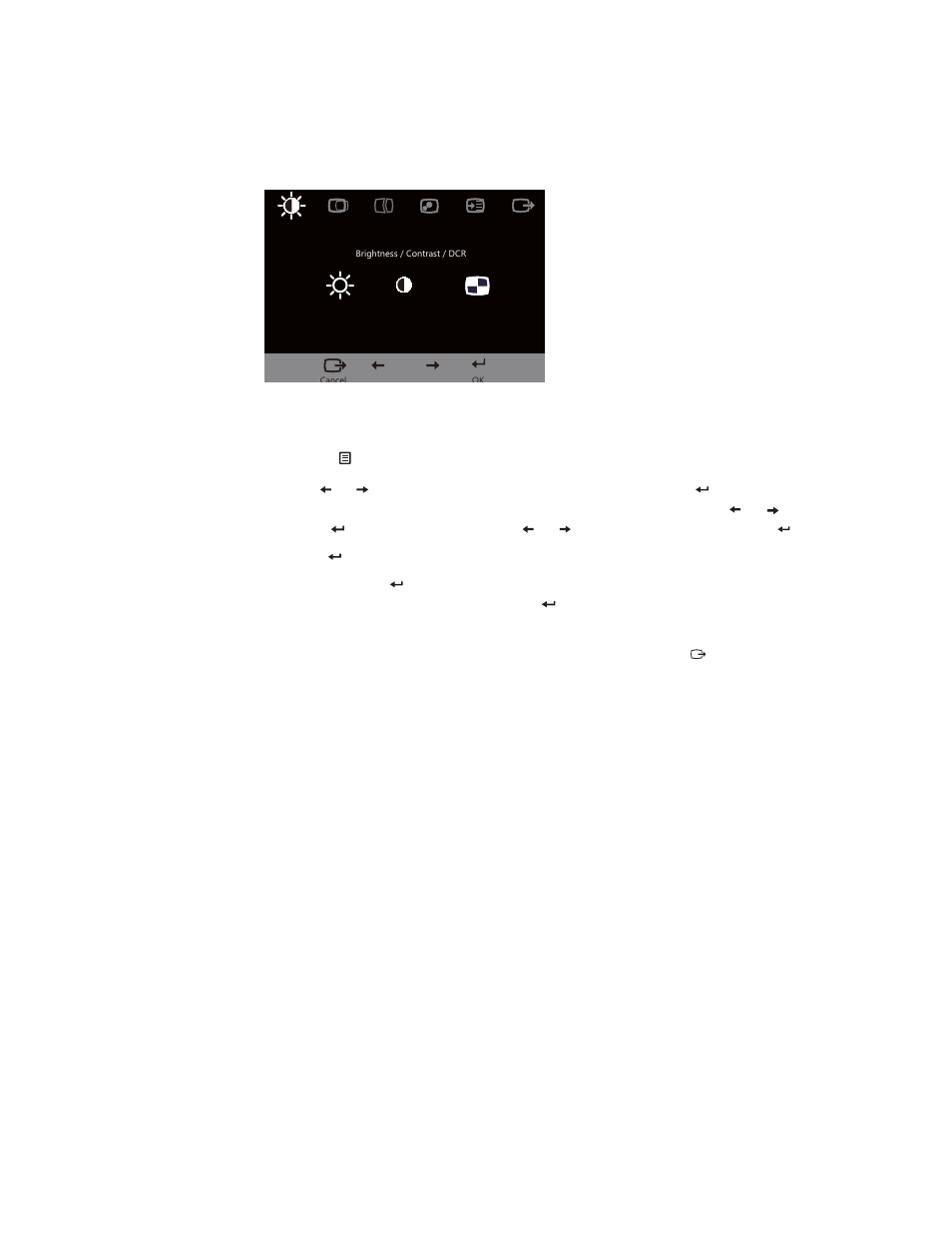 Using the on-screen display (osd) controls | Lenovo ThinkVision LT2013p 19.5in LCD Monitor User Manual | Page 19 / 41