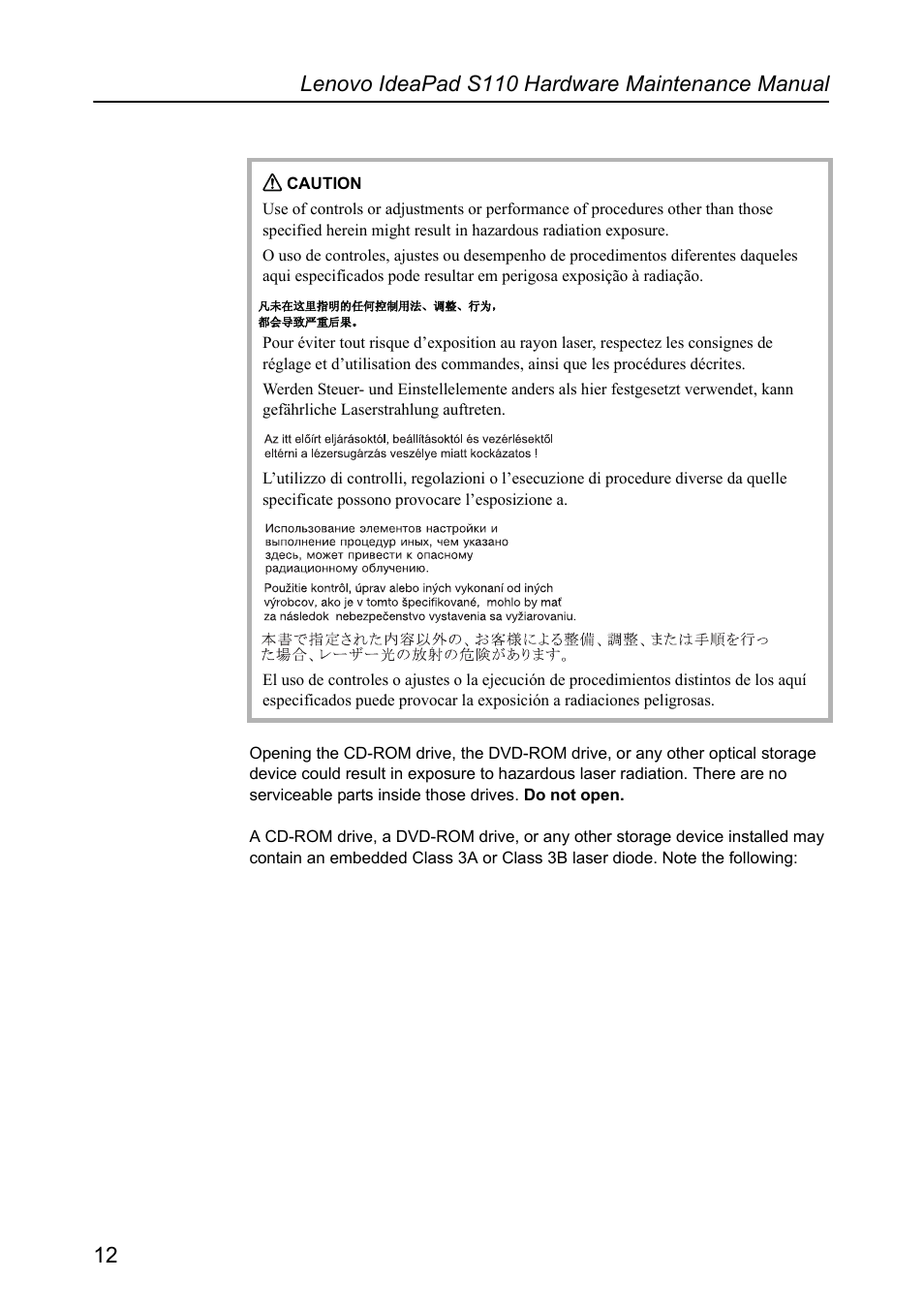 Lenovo IdeaPad S110 User Manual | Page 16 / 86