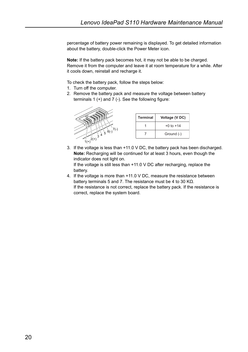 Lenovo IdeaPad S110 User Manual | Page 24 / 86