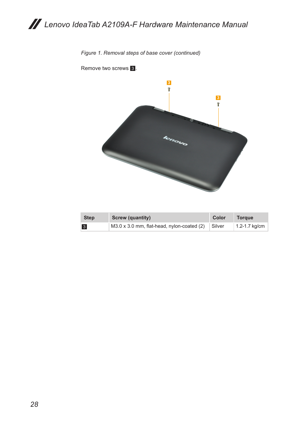 Lenovo A2109 Tablet User Manual | Page 32 / 57