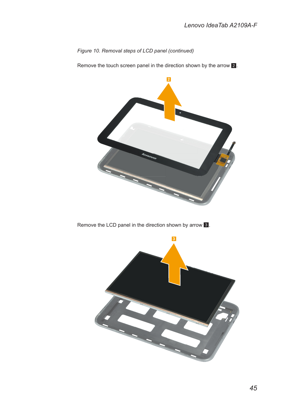 Lenovo A2109 Tablet User Manual | Page 49 / 57