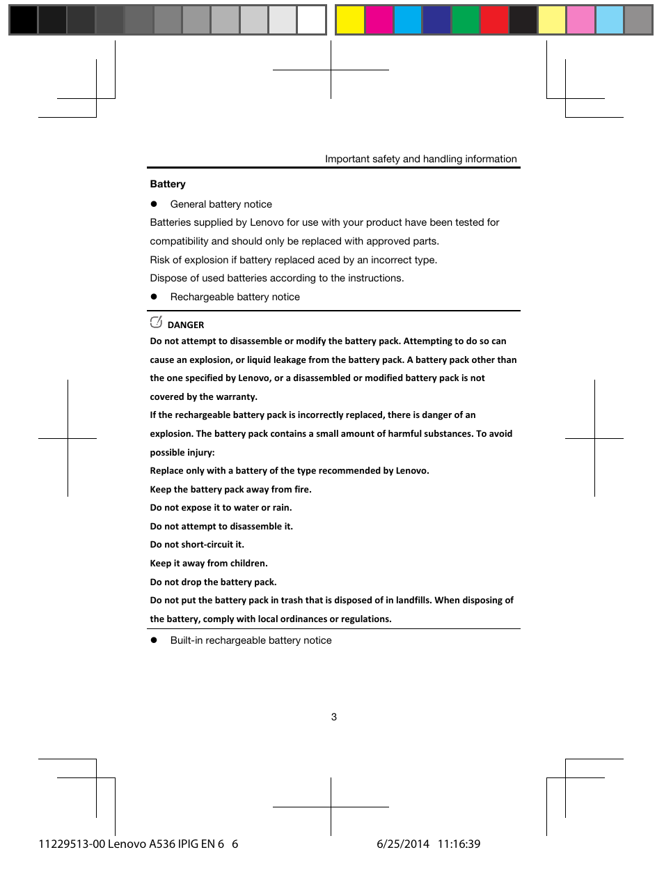 Lenovo A536 Smartphone User Manual | Page 5 / 20