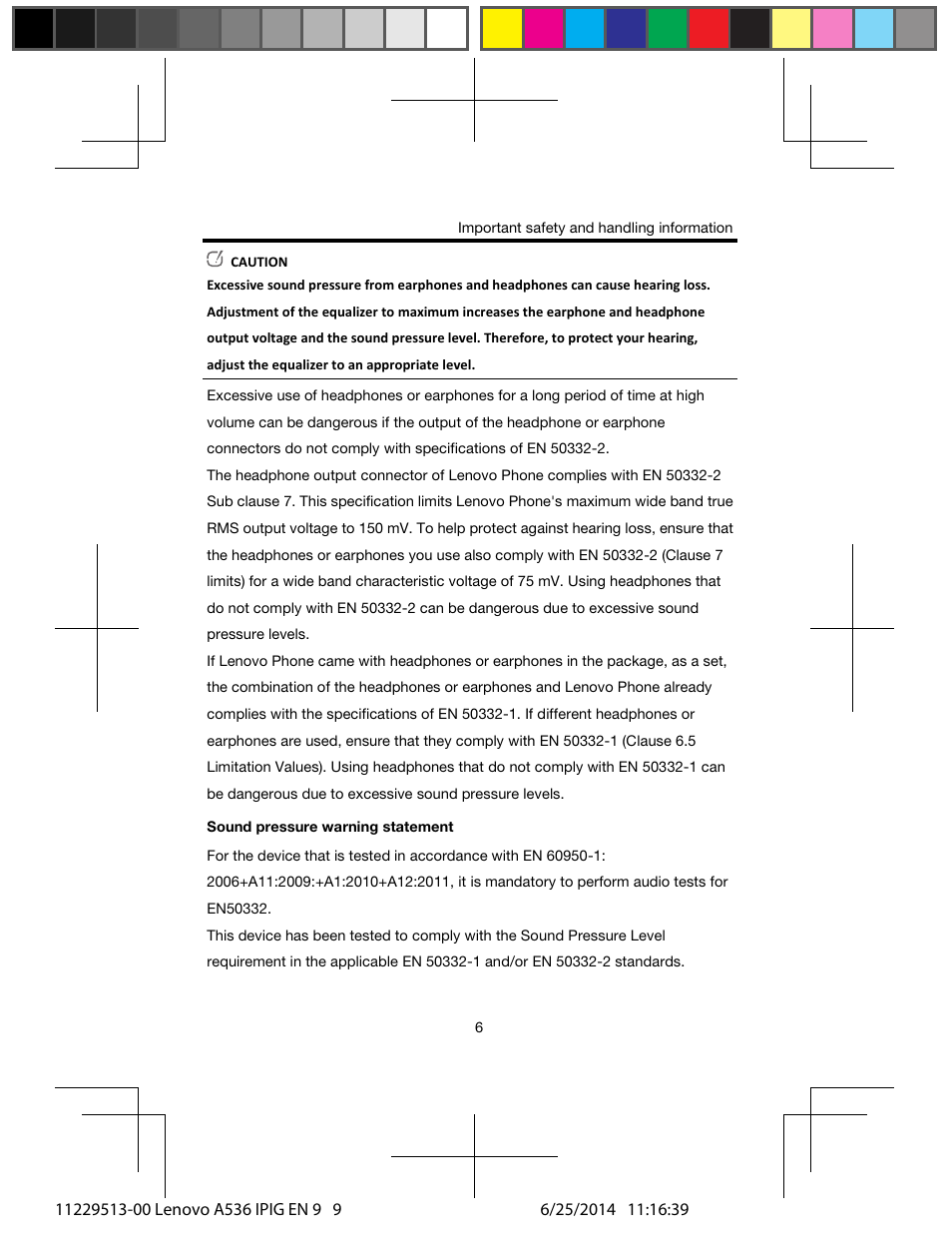 Lenovo A536 Smartphone User Manual | Page 8 / 20