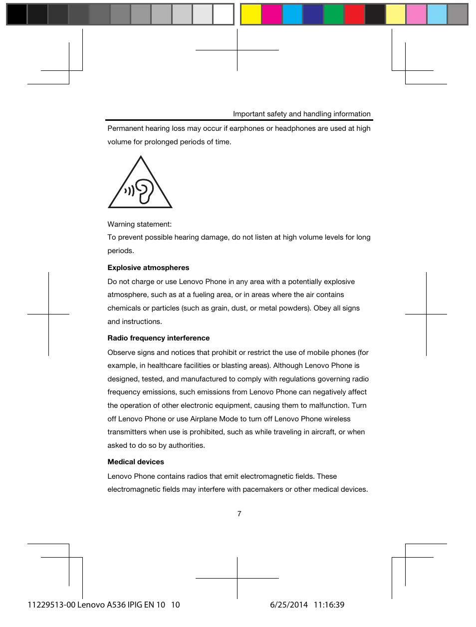 Lenovo A536 Smartphone User Manual | Page 9 / 20