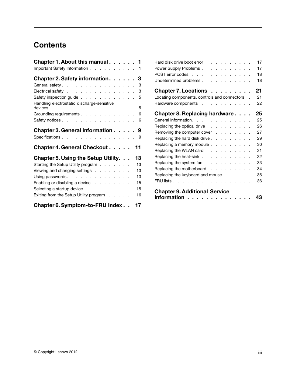 Lenovo IdeaCentre Q190 Desktop User Manual | Page 5 / 49