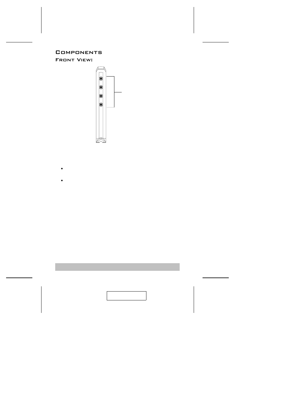 Components, Front view | ATEN CS-74A User Manual | Page 6 / 16