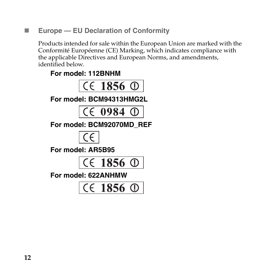 Lenovo IdeaPad U160 User Manual | Page 13 / 40