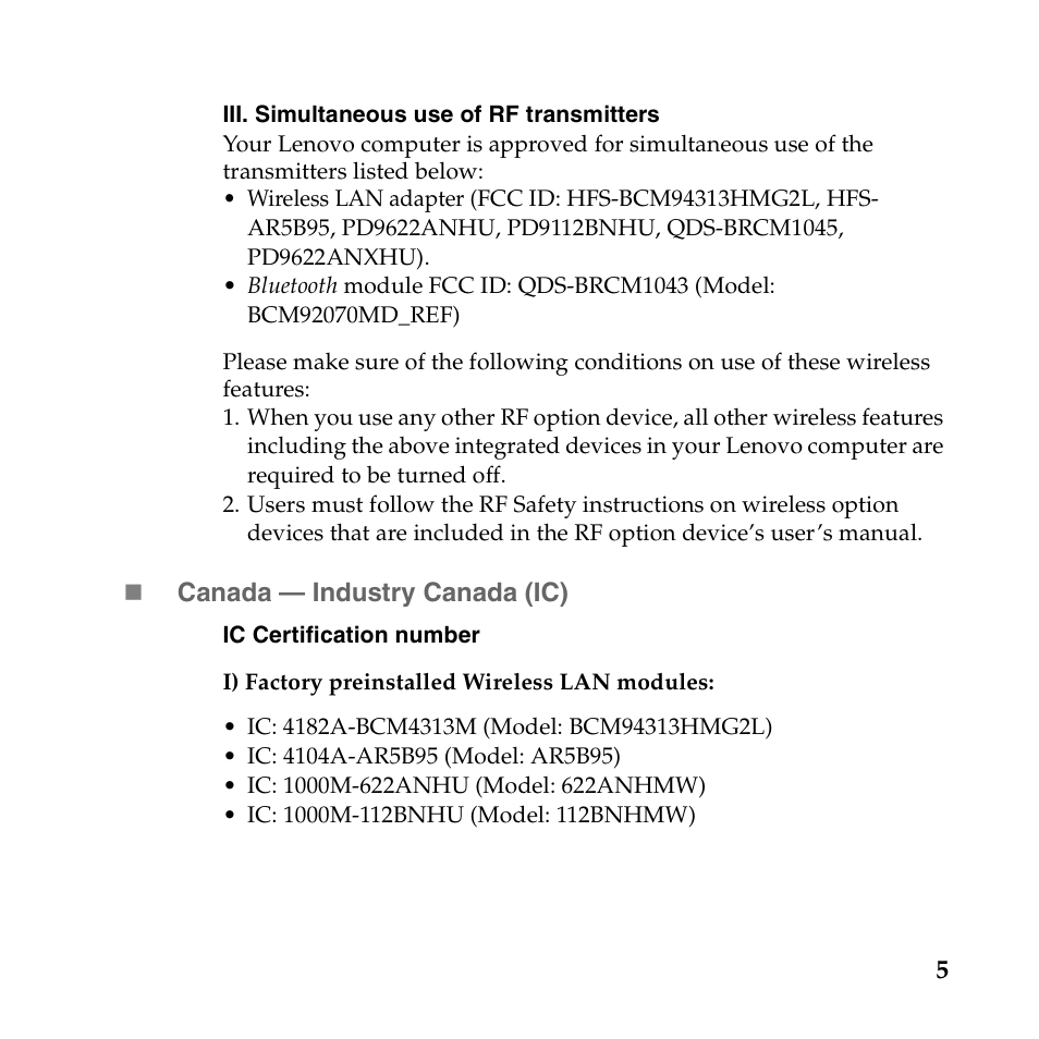 Lenovo IdeaPad U160 User Manual | Page 6 / 40