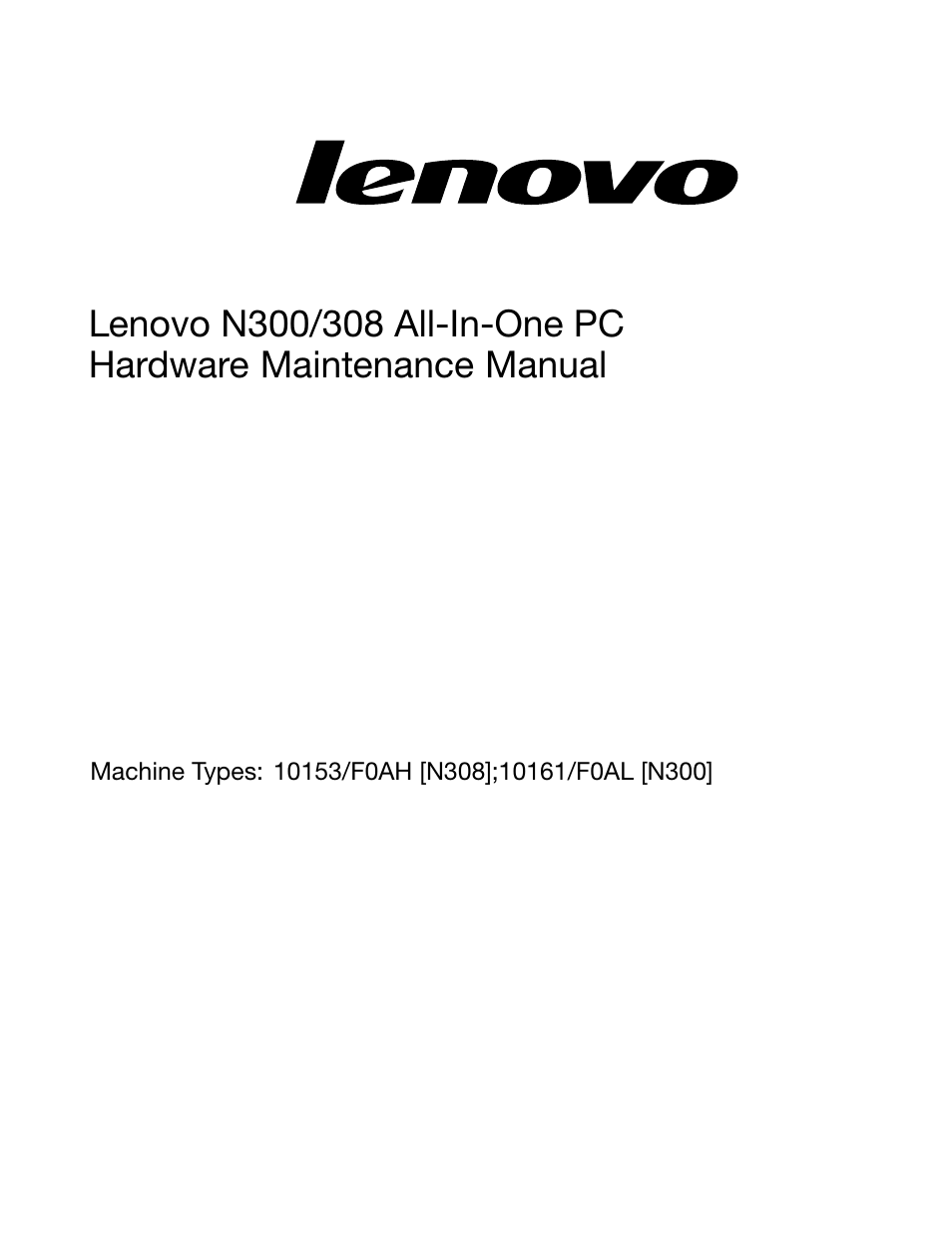 Lenovo N300 All-In-One Lenovo User Manual | Page 3 / 30