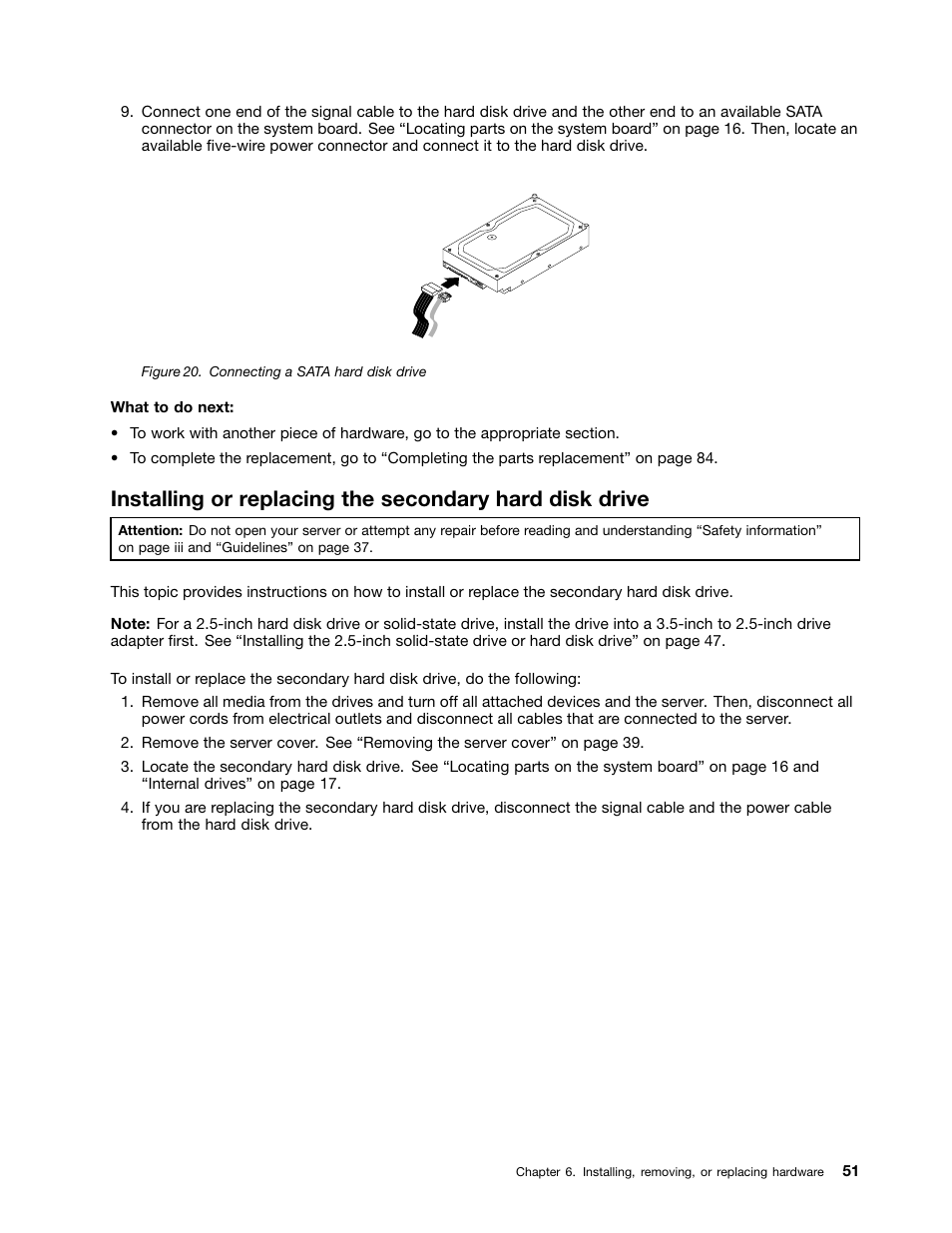 Lenovo ThinkServer TS140 User Manual | Page 63 / 124